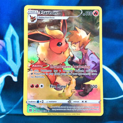 Flareon - TG01/TG30 - Full Art Rare Brilliant Stars Set - Pokemon Card - NM - Image 1
