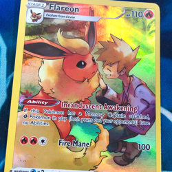 Flareon - TG01/TG30 - Full Art Rare Brilliant Stars Set - Pokemon Card - NM - Image 2