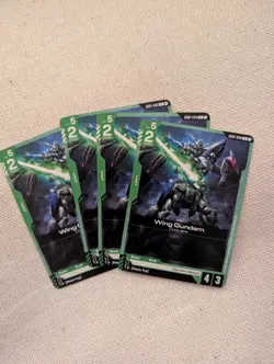 GD01-040 Wing Gundam X4 Playset Gundam TCG CCG English Card Game - Image 1