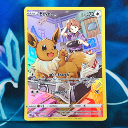 Eevee - TG11/TG30 - Full Art Rare Brilliant Stars Set - Pokemon Card - NM - Image 1