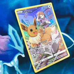 Eevee - TG11/TG30 - Full Art Rare Brilliant Stars Set - Pokemon Card - NM - Image 3