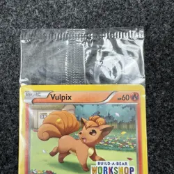 Vulpix 20/160 Build-a-Bear Workshop Promo Stamp Stamped Sealed New Pokemon Card - Image 2