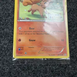 Vulpix 20/160 Build-a-Bear Workshop Promo Stamp Stamped Sealed New Pokemon Card - Image 3