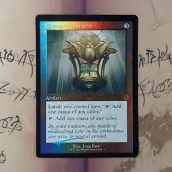 Chromatic Lantern #10 Retro Frame Artifacts Holo NM MTG Card The Brothers' War - Image 1
