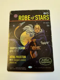 Foil Robe Of Stars Edge Of Eternities MTG Magic Gathering EoE Special Guest 0121 - Image 1