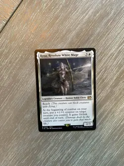 🔮 MTG: Rosa, Resolute White Mage Final Fantasy Regular - Image 1