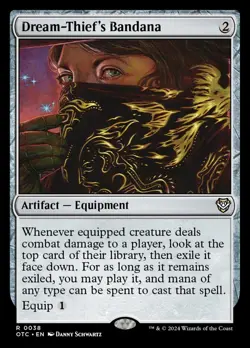MTG Dream-Thief's Bandana [Outlaws of Thunder Junction Commander] Near Mint - Image 1