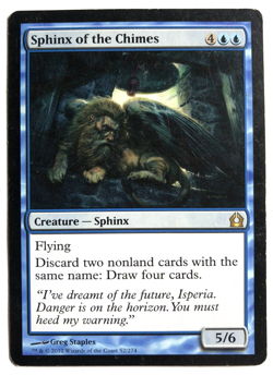 Sphinx of the Chimes 52/274 Return to Ravnica MTG Magic the Gathering MP - Image 1