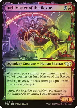 Foil Juri, Master of the Revue (Showcase) [March of the Machine] MTG - Image 1