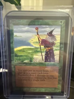 MTG Magic the Gathering: Fastbond Collectors' Edition CE Rare NM - Image 1