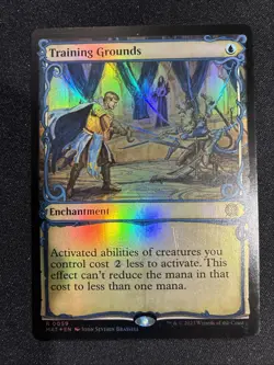 MTG - Training Grounds (Showcase) March of the Machine: The Aftermath FOIL - LP - Image 1
