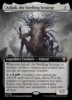 MTG Azlask, the Swelling Scourge (Extended Art) [Modern Horizons 3 Commander] F - Image 1