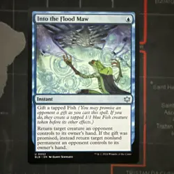 Into the Flood Maw BLB Bloomburrow MTG 52 UNCOMMON Magic Card NM - Image 1