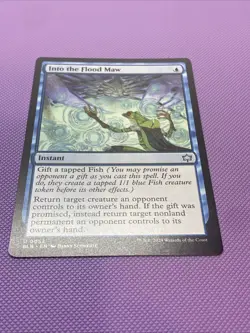 Into the Flood Maw BLB Bloomburrow MTG 52 UNCOMMON Magic Card NM - Image 2