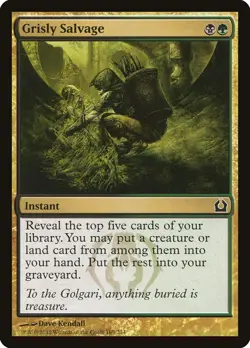 Grisly Salvage - 165 / English / Near Mint MTG - Image 1