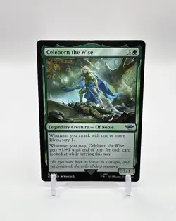 Celeborn The Wise Uncommon MTG Lord Of The Rings - Tales Of Middle Earth 156 - Image 1