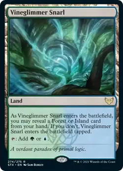 Foil - Vineglimmer Snarl - 274 / NM / English MTG - Image 1