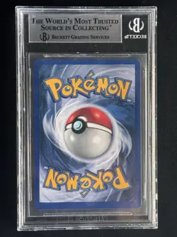 Pokemon TCG Alakazam Shadowless Base Set Holo BGS 8.5 Mint - Image 2