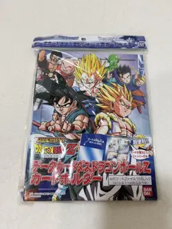 Dragon Ball Z Data Carddass Card Holder Used Good Condition - Image 1