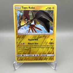 Tapu Koko 69/236 Reverse Holo Rare - Unified Minds 2019 Sun & Moon Pokemon TCG - Image 1