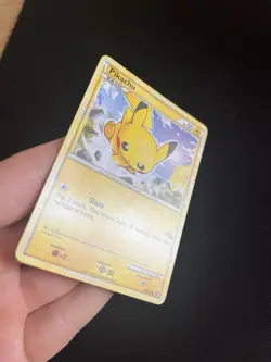 Pikachu 61/90 LP Non Holo Rare Pokemon Cards Vintage - Image 3