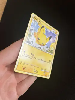 Pikachu 61/90 LP Non Holo Rare Pokemon Cards Vintage - Image 4