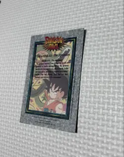 Dragon Ball Amada USA Version Trading Card Mermaid Turtle Master Carddass Used - Image 5