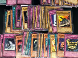 2002 Vintage YuGiOh Pharaoh's Servant (PSV) 100 Card Lot Unlimited LP + Rares - Image 2