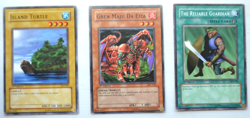 247 Yugioh 1996 Playing Cards: 64 1st Edition, 13 Creased. Played Condition - Image 4