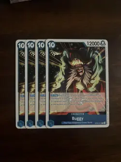 OP09-051 Buggy X4 Playset English One Piece TCG Card - Image 1