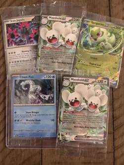 Sealed Pokemon Promo 5 Card Lot - Image 1