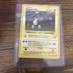 Magnemite 053/102 Base Set (Shadowless) Regular - Pokemon Card - Image 1