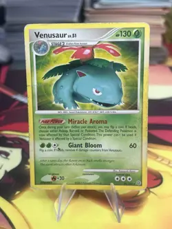 Venusaur LV.51 Secret Wonders Non-Holo Rare Pokemon Card 20/132 2007 PR - Image 1