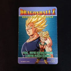 Dragon Ball Carddass Amada Gold Card Son Goku Super Saiyan 3 Used - Image 5