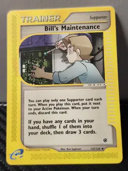 Bill's Maintenance - Expedition Base set - 137/165 - Pokemon Card TCG - Image 1