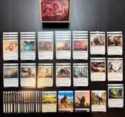 60-Card Standard-Legal Deck - The Citizens - White Cat Token Swarm / Mono-White - Image 1