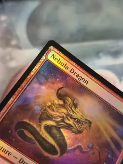 FOIL C 0147 Nebula Dragon Creature Common Edge of Eternities MTG Card - Image 2