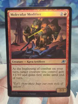 FOIL U 0146 Molecular Modifier Creature Uncommon Edge of Eternities MTG Card - Image 1