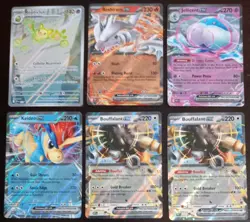 6x Pokemon Black Bolt & White Flare Black Card lot Reuniclus Promo - TCG - Image 1