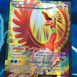Ho-oh EX - 121/122 - Full Art Rare Holo BREAKpoint - Pokemon Card - MP - Image 2