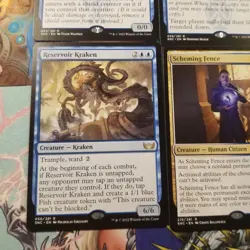 Mtg Resrovoir Kraken Scheming Fence Cut Your Losses - Image 4