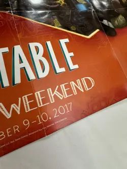 Magic The Gathering MTG Unstable 2017 promotional poster 28x22” RPG - Image 3