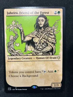 MTG - Jaheira, Friend of the Forest (Showcase) Battle for Baldur's Gate - Image 1