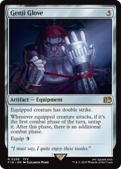 Genji Glove FOIL - UB: Final Fantasy MTG - Image 1
