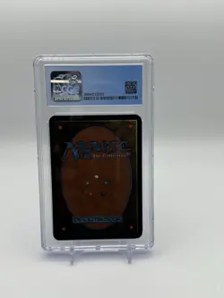 LIVING ARTIFACT GREEN MAGIC THE GRATHERING ALPHA 1993 GRADED CGC 7 MTG - Image 2