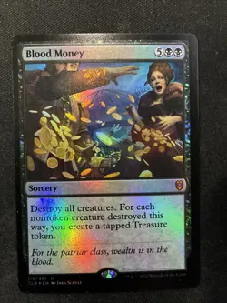 MTG - Blood Money Commander Legends: Battle for Baldur's Gate FOIL - Image 1