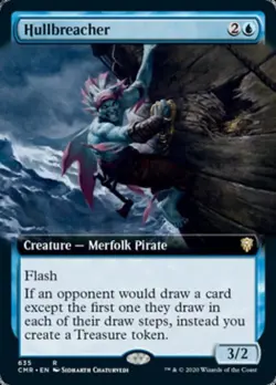 MTG English Hullbreacher (Extended Art) NM Foil Commander Legends - Image 1