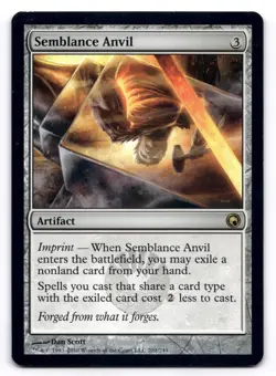 Semblance Anvil LP Scars of Mirrodin 201/249 MTG Regular - Image 1