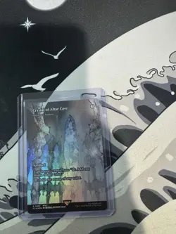 MTG: Final Fantasy Crystal of Altar Cave/ Chromatic Lantern - Borderless (Foil) - Image 1