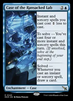 MTG Case of the Ransacked Lab [Murders at Karlov Manor] Near Mint - Image 1